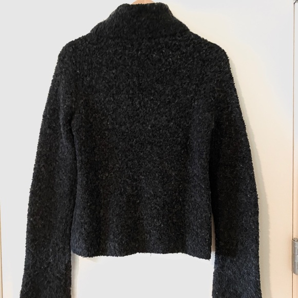 J. Crew Sweaters - ♣️HP♣️ J.Crew Charcoal Wooly Turtleneck